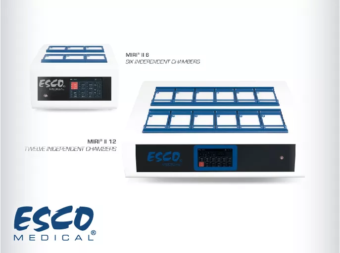 Esco MIRI II Multiroom Incubator